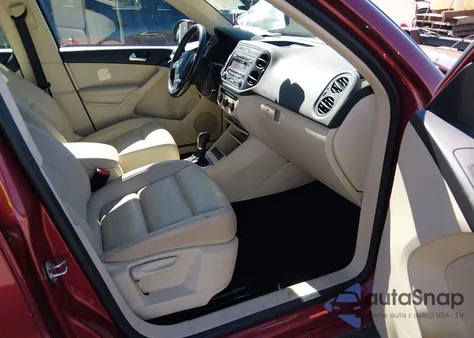 2014 Volkswagen Tiguan Se from USA, damaged, VIN WVGBV3AX3EW086993